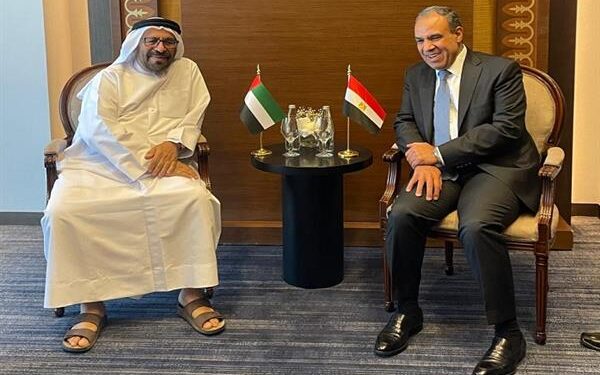 وزير الخارجية يعقد لقاءً مع وزير الدولة الإماراتي