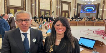 وزيرة التخطيط ووزير الاقتصاد والتجارة اللبناني يبحثان ترتيبات الدورة العاشرة للجنة العليا المشتركة بين مصر ولبنان