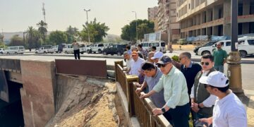 وزير الري يتفقد مشروعات الموارد المائية والري بمحافظة أسوان