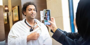 استقبال حافل من الراجحي للطوافة لطلائع حجاج المستوى الاقتصادي المصريين