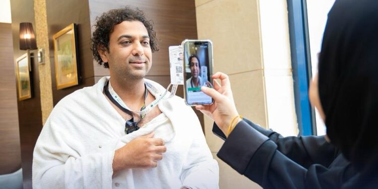 استقبال حافل من الراجحي للطوافة لطلائع حجاج المستوى الاقتصادي المصريين