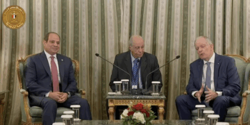 الرئيس السيسى يلتقى نظيره اليونانى كونستانتينوس تاسولاس