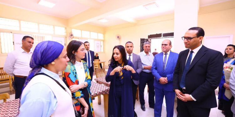 وزيرة التضامن تتفقد تجديدات مؤسسة الفتيات بالعجوزة بالتعاون مع ” حياة كريمة”