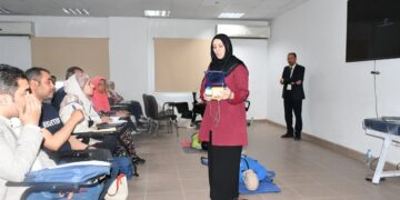 الصحة تُنظم ورشة عمل لأعضاء بعثة الحج لتدريبهم على إجراءات مكافحة العدوى وإنعاش القلب الرئوي