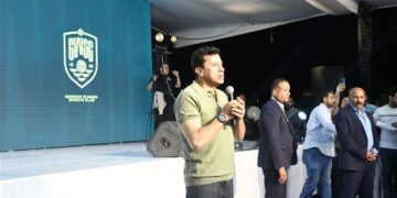 وزير الشباب يختتم زيارته لمحافظة الدقهلية بوضع حجر الأساس لفرع نادي جزيرة الورد الرياضي بالمنصورة