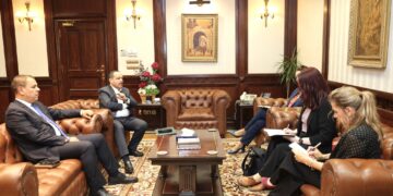 رحمي: جهاز تنمية المشروعات يتعاون مع وكالة التعاون التنموي بجمهورية لاتفيا