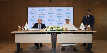 الهيئة العربية للاستثمار والإنماء الزراعي توقّع مذكرة تفاهم مع شركة “6th Grain” الأمريكية لدعم التحول الرقمي في الزراعة