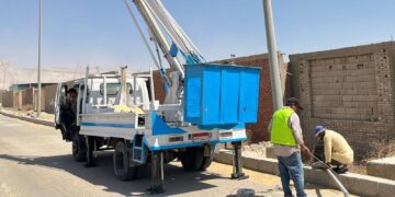 الإسكان تشن حملات على وصلات المياه الخلسة بدمياط الجديدة والسادات والسويس