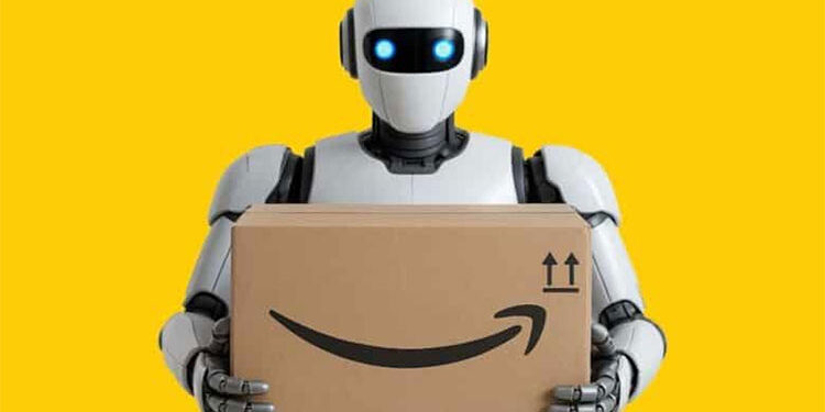 أمازون تختبر روبوتات بشرية لتولي مهام التوصيل