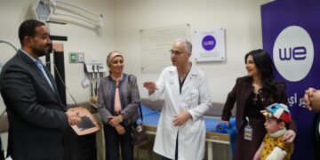المصرية للاتصالات WE تهدي الأمل لمرضى الحروق بأحدث جهاز ليزر في مستشفى أهل مصر