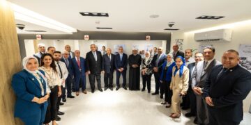 البنك الزراعي المصري يعيد افتتاح فرعه الاسلامي بالمهندسين بعد تطويره