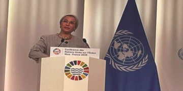 وزيرة البيئة تلقي كلمة مصر فى الجلسة العامة لمؤتمر الأمم المتحدة للمحيطات UNOC3