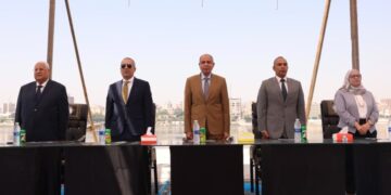 رئيس البنك الزراعي ومحافظ المنيا يوقعان بروتوكولًا لدعم المنتفعين بأراضي الدولة