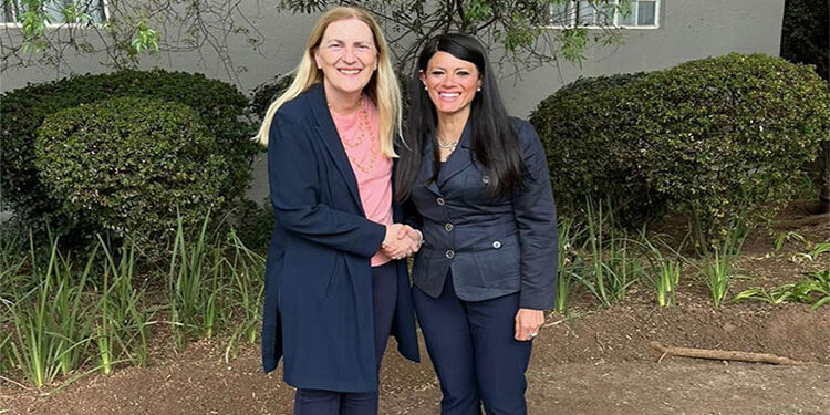 وزيرة التخطيط تلتقي وزيرة الدولة للشئون الاقتصادية السويسرية