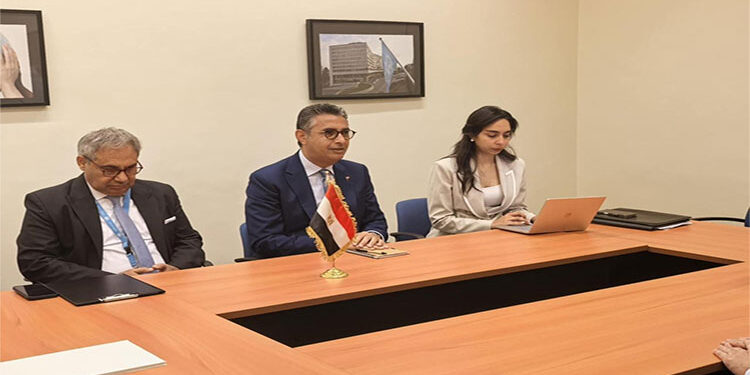 وزير التموين يلتقي مديرة المعهد الوطني للمترولوجيا والجودة والتكنولوجيا في البرازيل