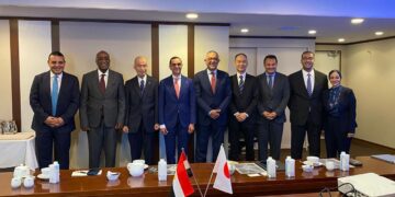 وزير الاستثمار والتجارة الخارجية يلتقى عدد من كبرى الشركات اليابانية