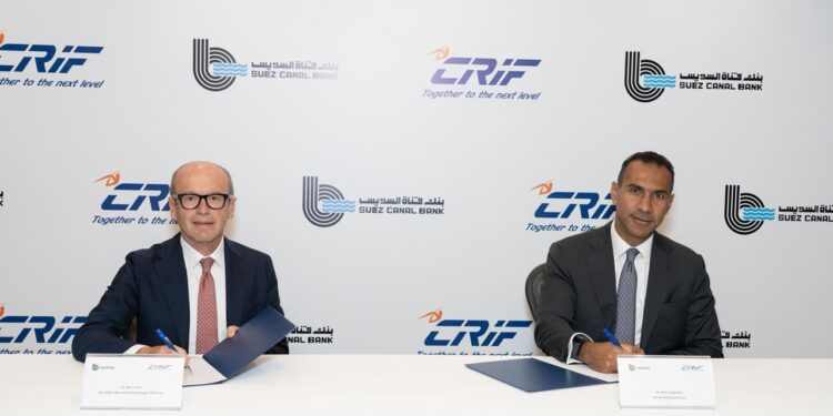 Suez Canal Bank Partners with CRIF Egypt to Promote Sustainability through Synesgy Platform
