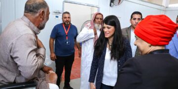 وزيرة التخطيط تتفقد مركز الأطراف الصناعية بمطروح وتشهد تسليم وصيانة ١٠٠ طرف صناعي