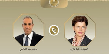 اتصال هاتفي بين وزير الخارجية ونظيرته اللاتفية