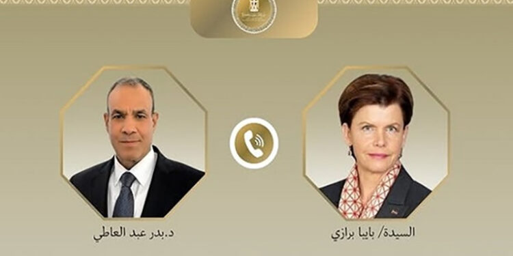 اتصال هاتفي بين وزير الخارجية ونظيرته اللاتفية