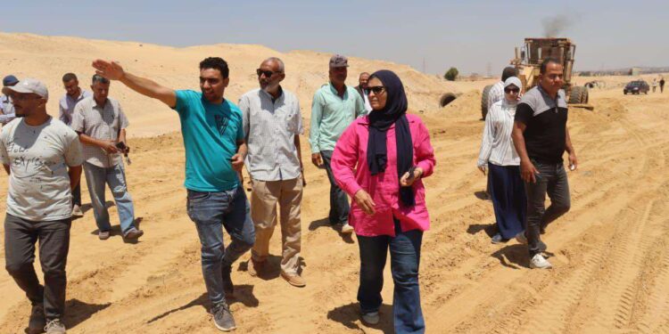 رئيس جهاز الشيخ زايد تتفقد المشروعات الجارية بتوسعات المدينة ومحطة الصرف الرئيسية