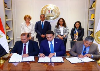 وزيرة التنمية المحلية ومحافظو الفيوم وبنى سويف والأقصر وأسوان يشهدون توقيع بروتوكولات تعاون