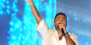 نجاح جماهيري لحفل أحمد سعد في قلب مدينة السلام