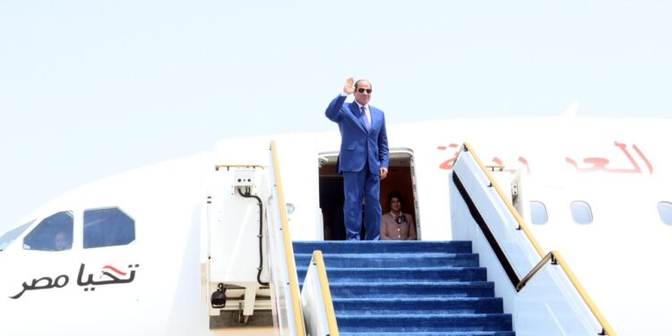 الرئيس السيسي يتوجه إلى السعودية