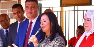 وزيرة التضامن تزور مجمع حياة بالجيزة وتتفقد الخدمات المقدمة للأبناء