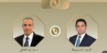 اتصال هاتفي بين وزير الخارجية ونظيره المغربي