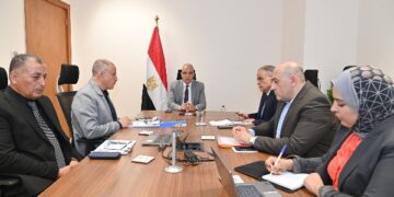 وزير الري يتابع حالة منظومة الري والصرف ومحطات الرفع بزمام منطقة قلابشو وزيان