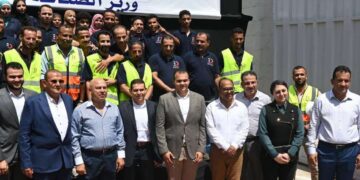 «إيجي دينيم للنسيج» تشهد زيارة تفقدية من وزير الصناعة لمصنعها بالعاشر من رمضان