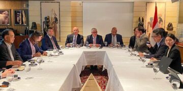 رئيس اقتصادية قناة السويس متحدثًا بحلقة نقاشية عقدتها OECD بمشاركة الاتحاد الإفريقي