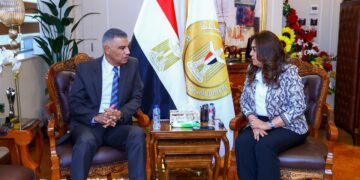 وزيرة التنمية تتابع مع محافظ أسوان الموقف التنفيذي لمشروعات الخطة الاستثمارية و” حياة كريمة”