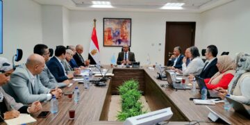 نائب وزير الإسكان يترأس اجتماع اللجنة التوجيهية لمشروع “المساندة الفنية التحضيرية لإدارة الحمأة في مصر”