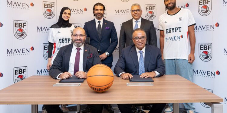 مافين للتطوير العقاري الراعي الرسمي لكرة السلة في مصر