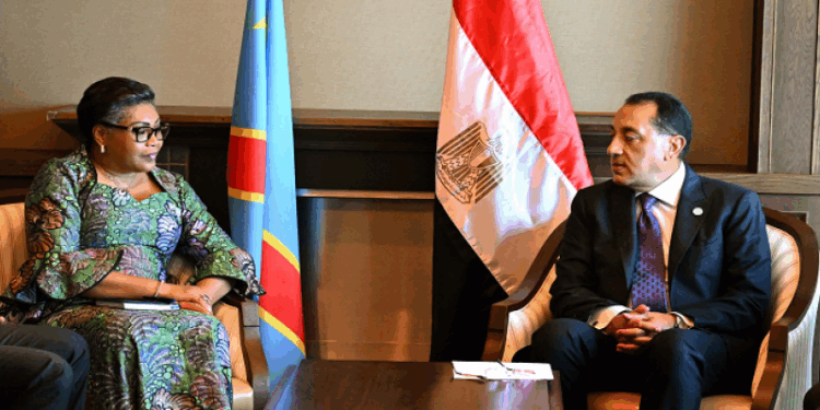 رئيس الوزراء يلتقى رئيسة وزراء الكونغو الديمقراطية