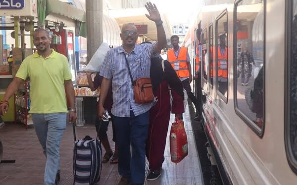 السكة الحديد: تسيير القطار السادس لتسهيل العودة الطوعية للأشقاء السودانيين