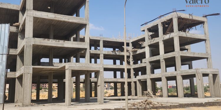 شركة «Valero Developments» تنهي الهيكل الخرساني بالكامل لمشروع  «CIRCLE 9 MALL»