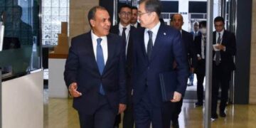 وزير الخارجية يلتقي بوزير خارجية كوريا الجنوبية ورئيس مجلس الأمن الحالي