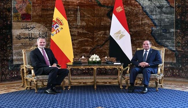 الرئيس السيسى: اعتراف إسبانيا بدولة فلسطين يقف على الجانب الصحيح من التاريخ