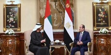 الرئيس السيسي ومحمد بن زايد يرحبان بمبادرة ترامب لوقف الحرب في غزة