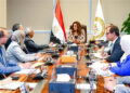 وزيرة التنمية تلتقي ممثلى الجهات المنظمة لإحتفالية الإفتتاح الرسمى للمتحف المصرى الكبير