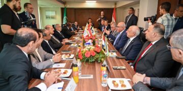 رئيس مجلس الشيوخ يشهد توقيع مذكرة للتفاهم بين الهيئة العربية للتصنيع والمحكمة العربية للتحكيم