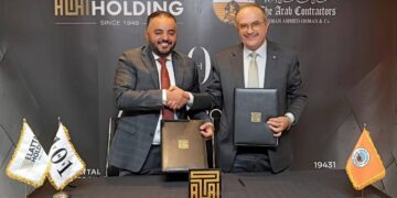 المقاولون العرب والعتال توقعان عقود إسناد تنفيذ أعمال الإنشاءات لمشروع The 101 بمدينة مستقبل سيتي