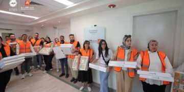 بنك القاهرة يشارك مرضى مستشفى “أهل مصر” الاحتفال بالمولد النبوي الشريف