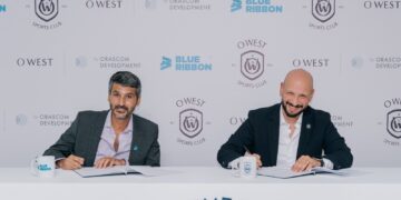 مدينة O West توقّع اتفاقية تشغيل نادي O West الرياضي والاجتماعي مع شركة Blue Ribbon المتخصصة في إدارة الأندية