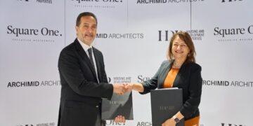 التعمير والإسكان العقارية (HDP) تتعاون مع Archimid Architects للأعمال الاستشارية الهندسية للإشراف على تنفيذ مشروع “Square One Exclusive Residences” بالقاهرة الجديدة