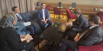 وزير الاستثمار يلتقى المدير الإقليمي لشركه ديمي البلجيكية العاملة في مجالات التكريك والانشاءات البحرية واستصلاح الأراضي