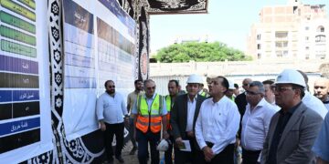 رئيس الوزراء يتفقد الأعمال الإنشائية لمشروع مستشفى أشمون المركزي الجديد
